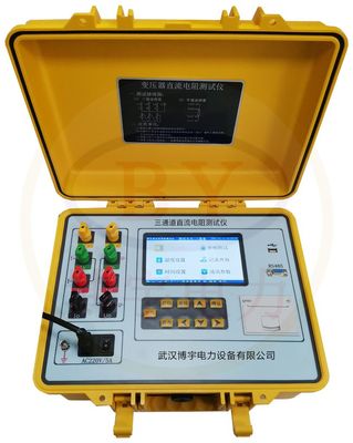 三通道直流電阻測試儀的操作使用方法 - 博宇電力